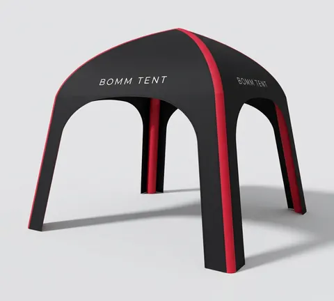 Prilagođeni napuhujući paviljon Square+